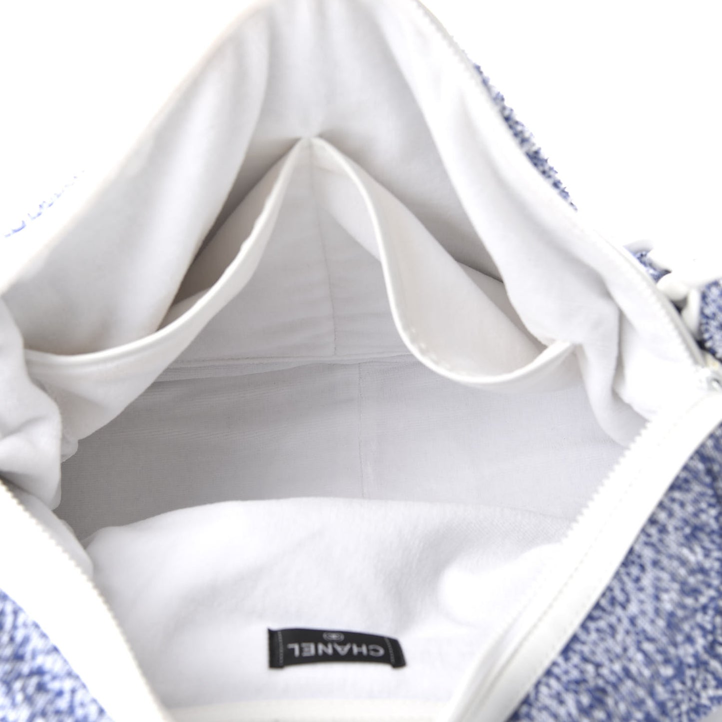 Terry Cotton Resin Chain Fizzy Hobo Blue White