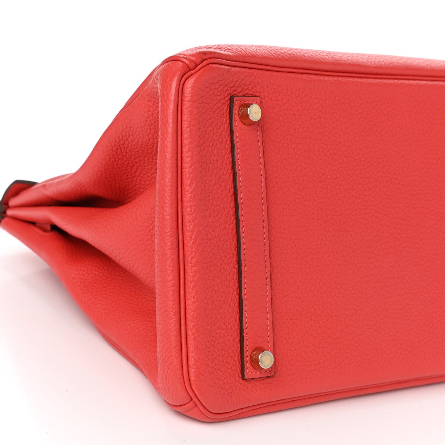 Togo Birkin 35 Rouge Pivoine