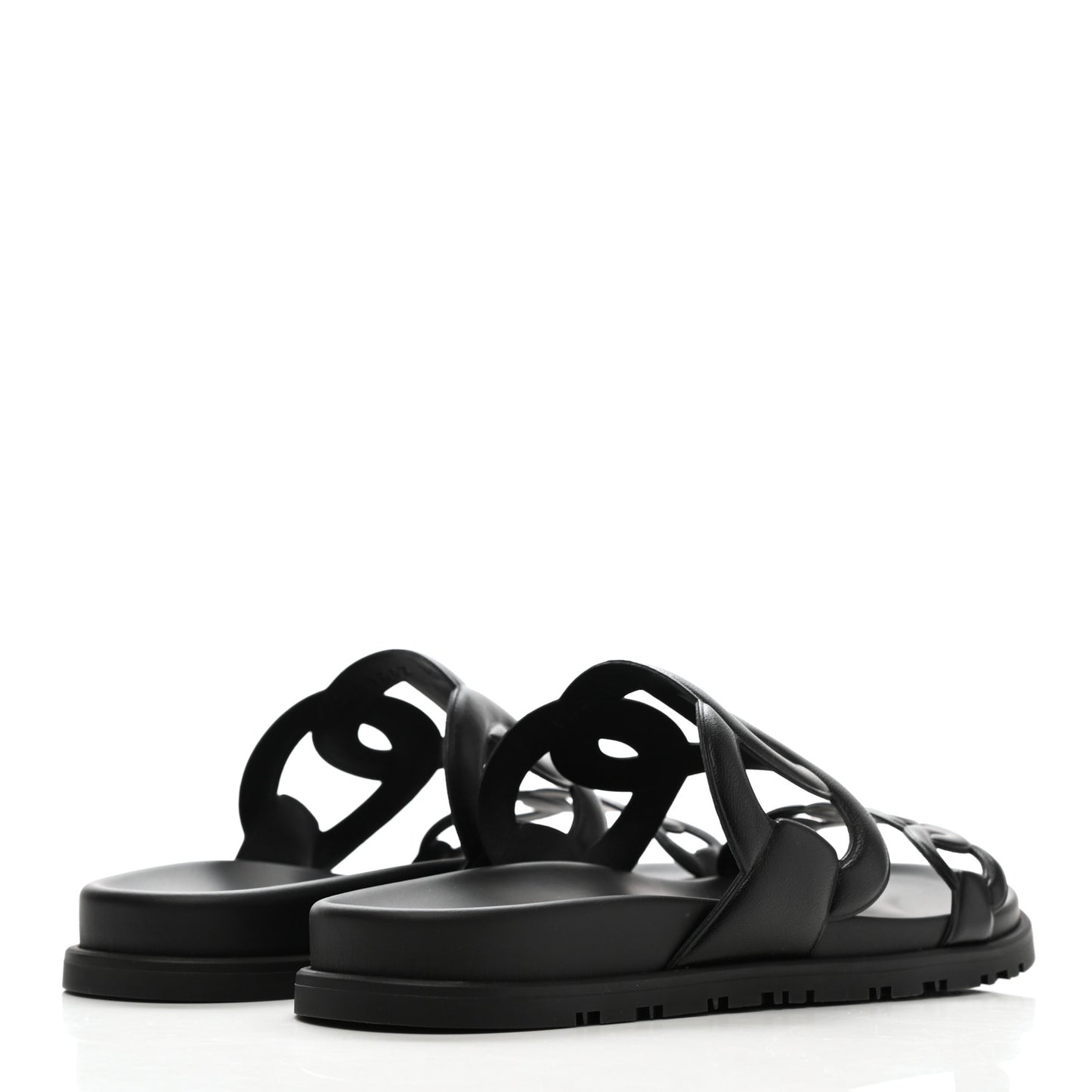Nappa Extra Sandals 38 Black