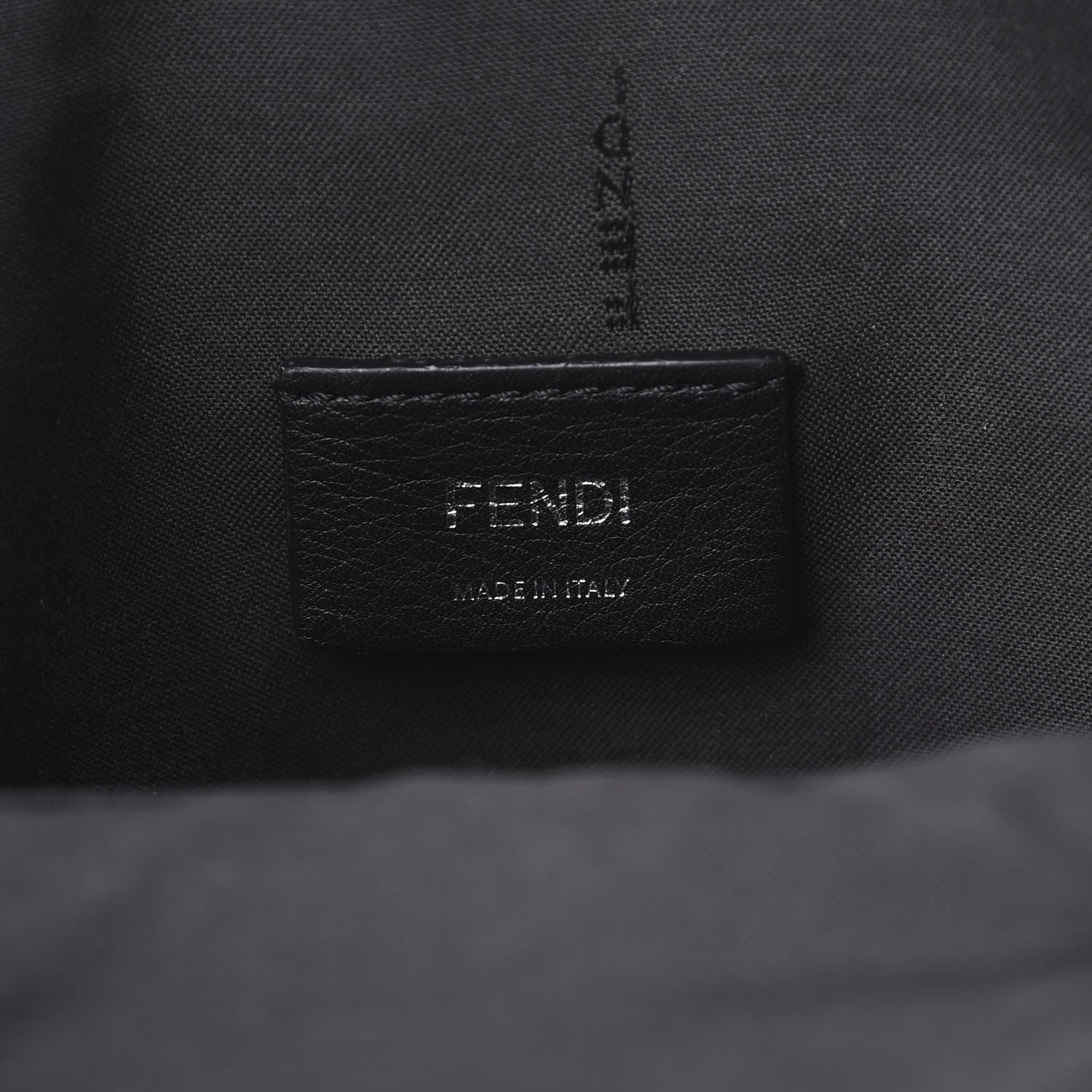 Fendi Vitello Century Opaco Large Back to School Backpack Black 6 of 14