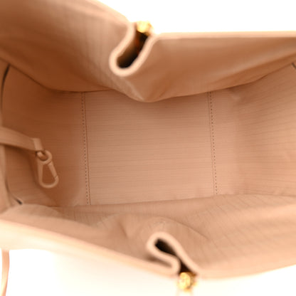 Loewe Satin Calfskin Compact Hammock Shoulder Bag Nude 5 of 10