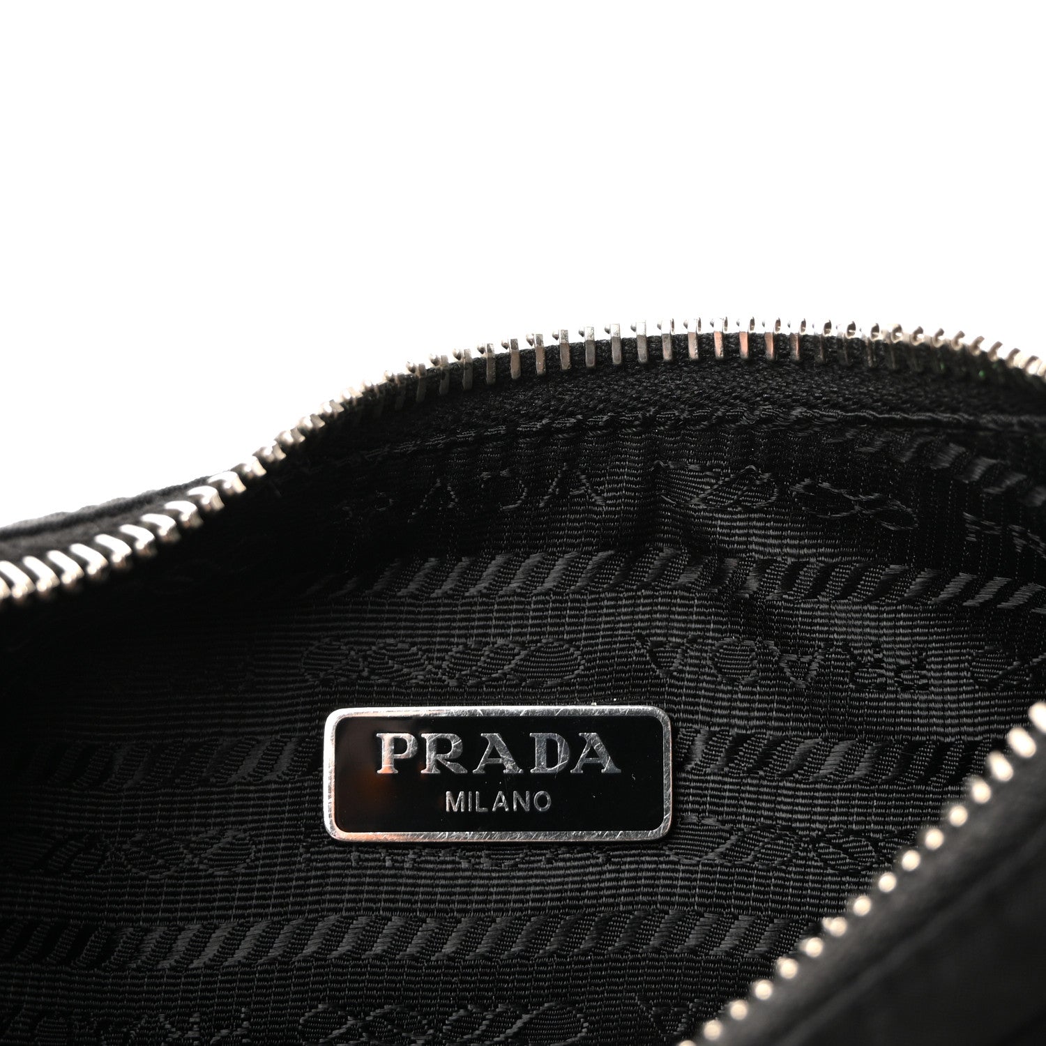 Prada Nylon Re-Edition 2005 Shoulder Bag Black 6 of 9
