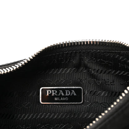 Prada Nylon Re-Edition 2005 Shoulder Bag Black 6 of 9