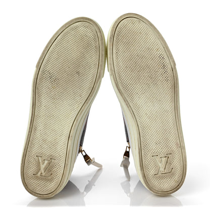 Louis Vuitton Catogram Stellar Sneaker Boots 37 Marron 7 of 9