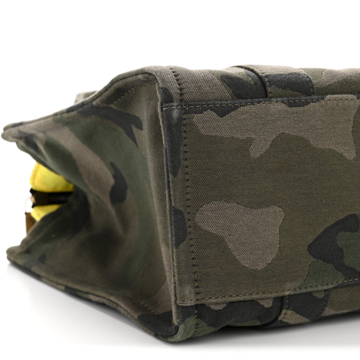 Marc Jacobs Canvas Camouflage Medium The Tote Bag Khaki 9 of 13