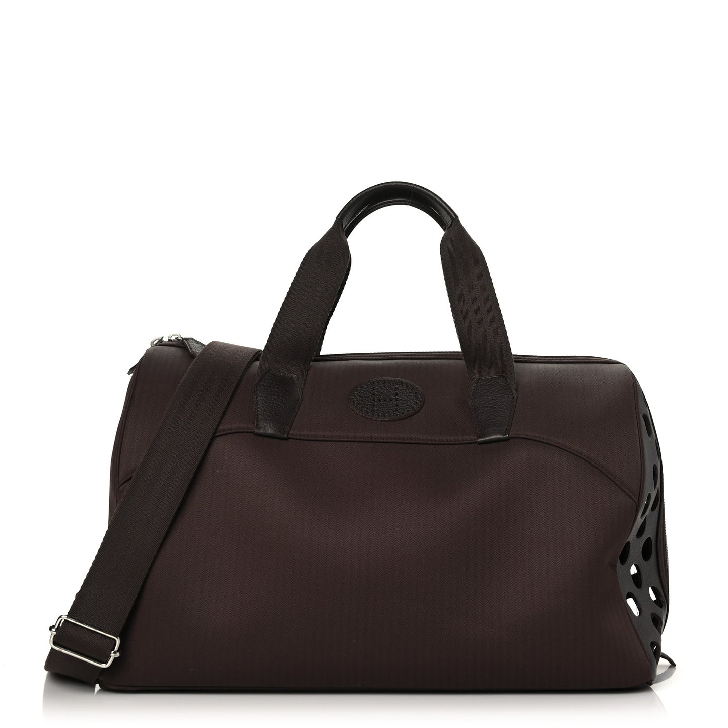 Toile Buffle Skipper TouTou Pet Carrier Bordeaux