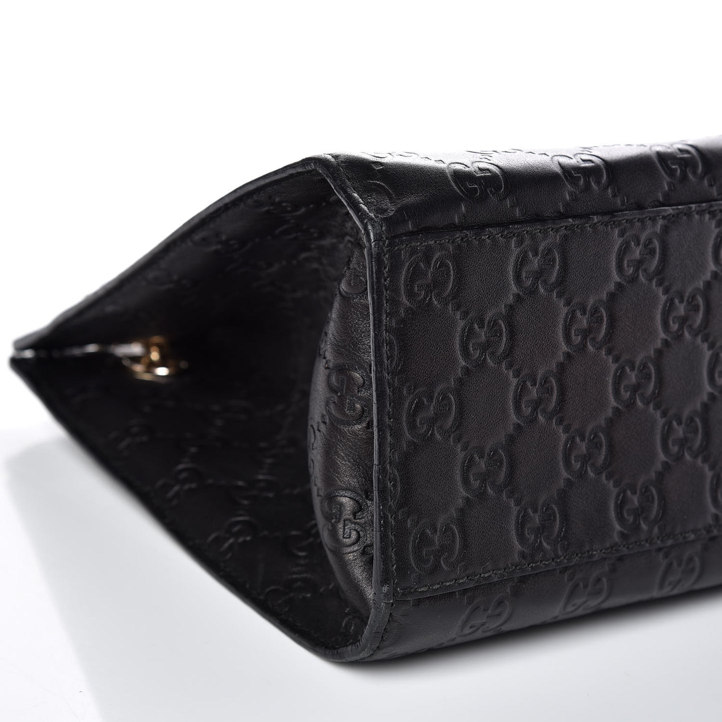 Guccissima Large Emily Chain Shoulder Bag Black