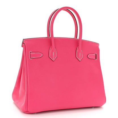 Hermes Epsom Birkin 30 Rose Tyrien 3 of 14