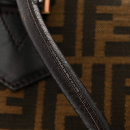 Fendi Zucca Cuoio Lucido Medium Chef Boston Tobacco Moro 15 of 15