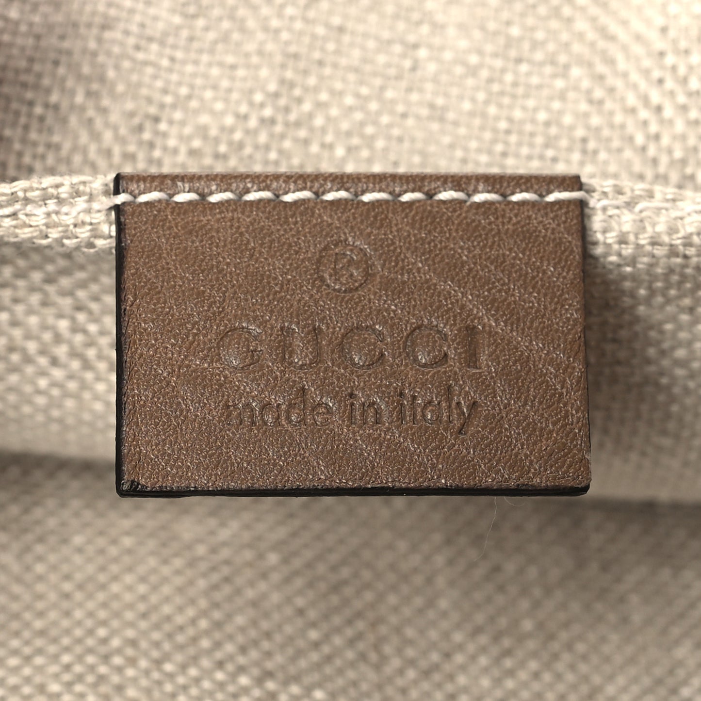 Calfskin Greenwich Clutch Beige