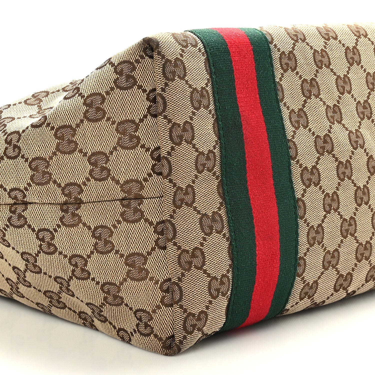 Gucci Monogram Web Large Jolie Tote Brown 8 of 9