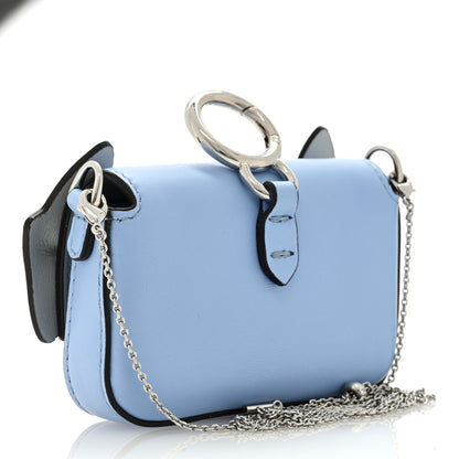 Fendi X FRGMT X POKEMON Nappa Pokemon Inlay Nano Maxi Buckle Baguette Charm Placid Blue Multicolor 2 of 8
