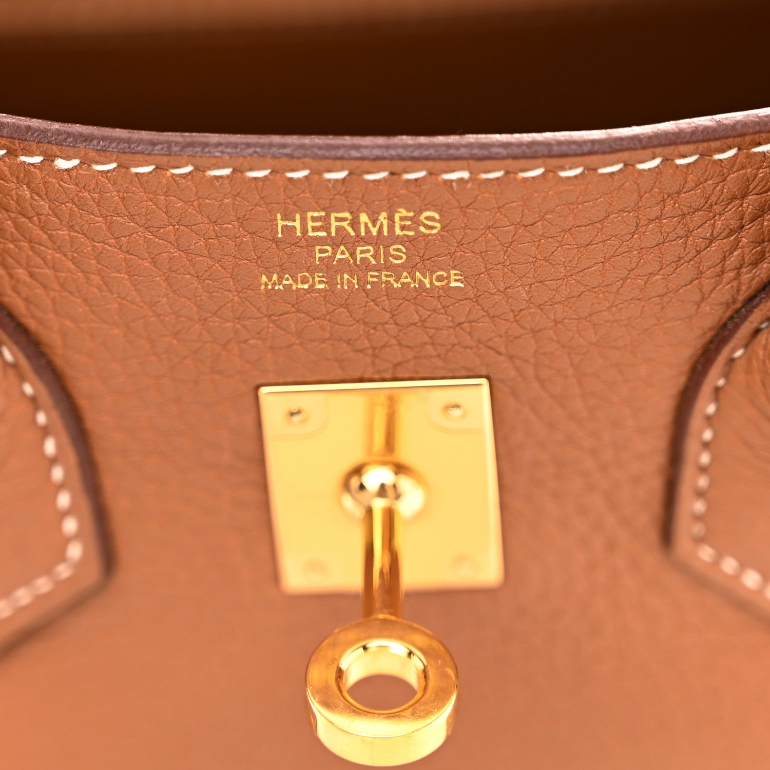 Hermes Togo Birkin 25 Gold 6 of 13