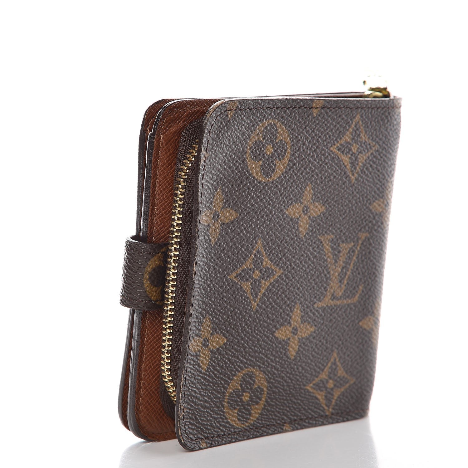 Louis Vuitton Monogram Compact Zippe Zipped Wallet 3 of 9
