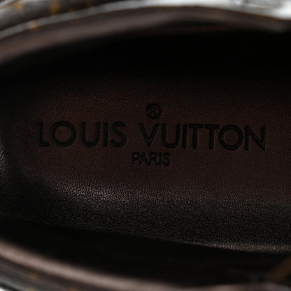 Louis Vuitton Calfskin Monogram Brea Sneaker 37 Brown 9 of 11