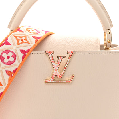 Louis Vuitton Taurillon By The Pool Capucines BB Pearly Cream Coral 8 of 10