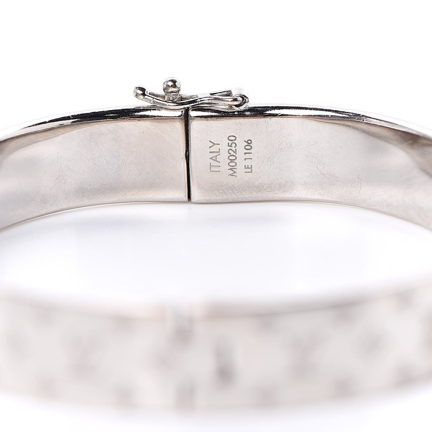 Palladium Monogram Nanogram Cuff M