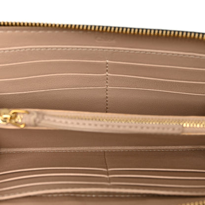 Chloe Grained Calfskin Marcie Long Zip Around Wallet Black 5 of 8