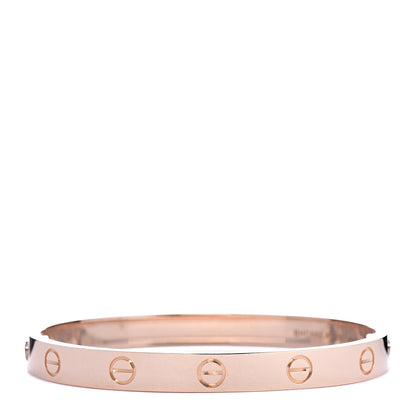 Cartier 18K Pink Gold LOVE Bracelet 16 3 of 7