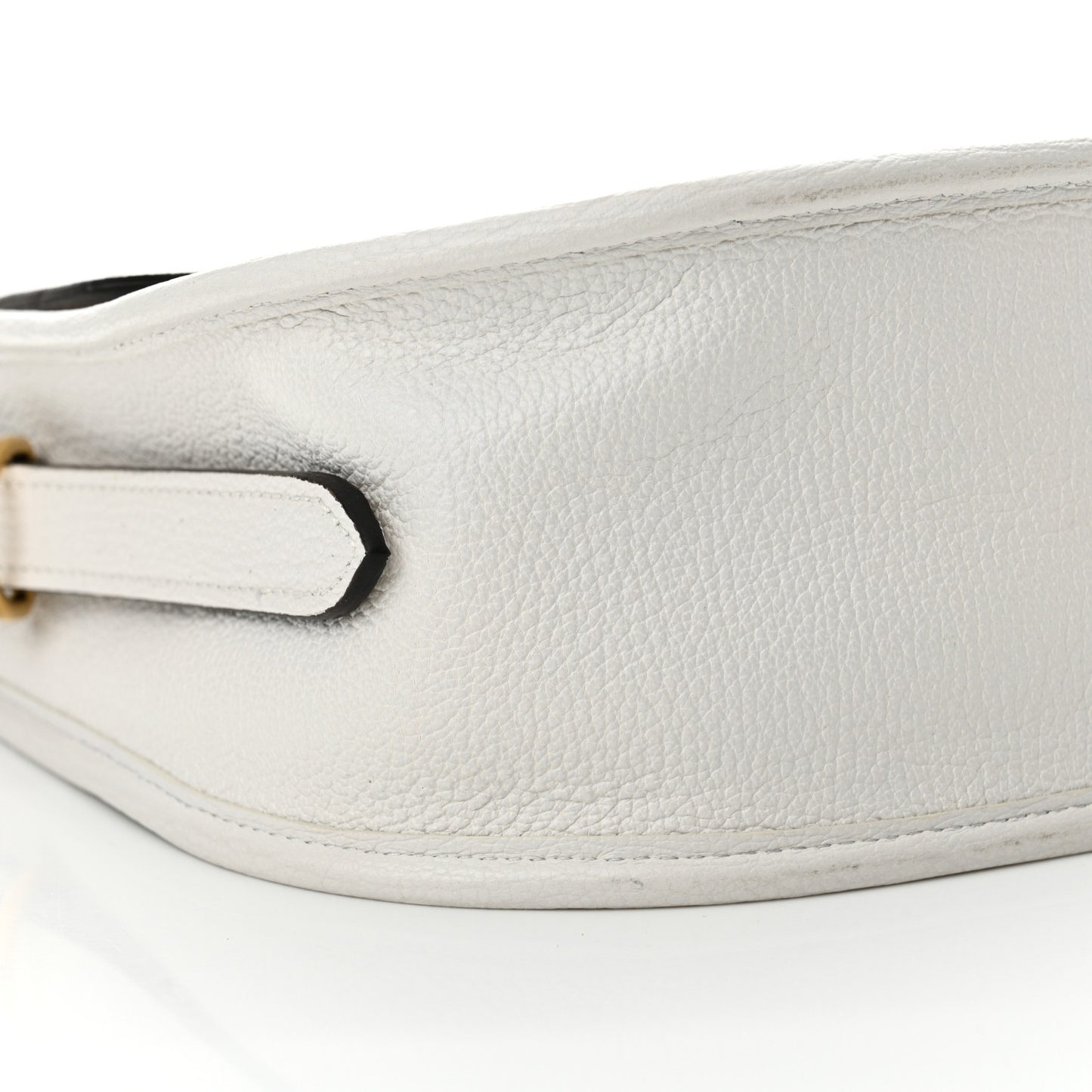 Goatskin Sadie Satchel White