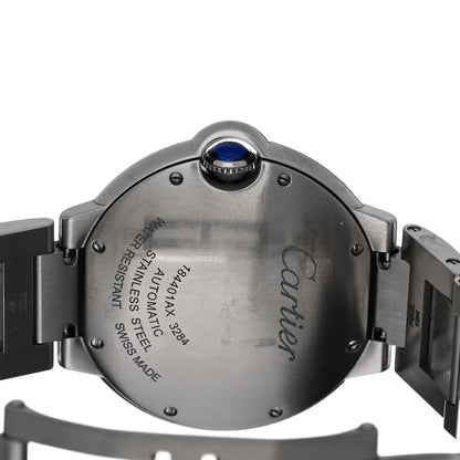 Cartier Stainless Steel 36mm Ballon Bleu De Cartier Automatic Watch 4 of 5