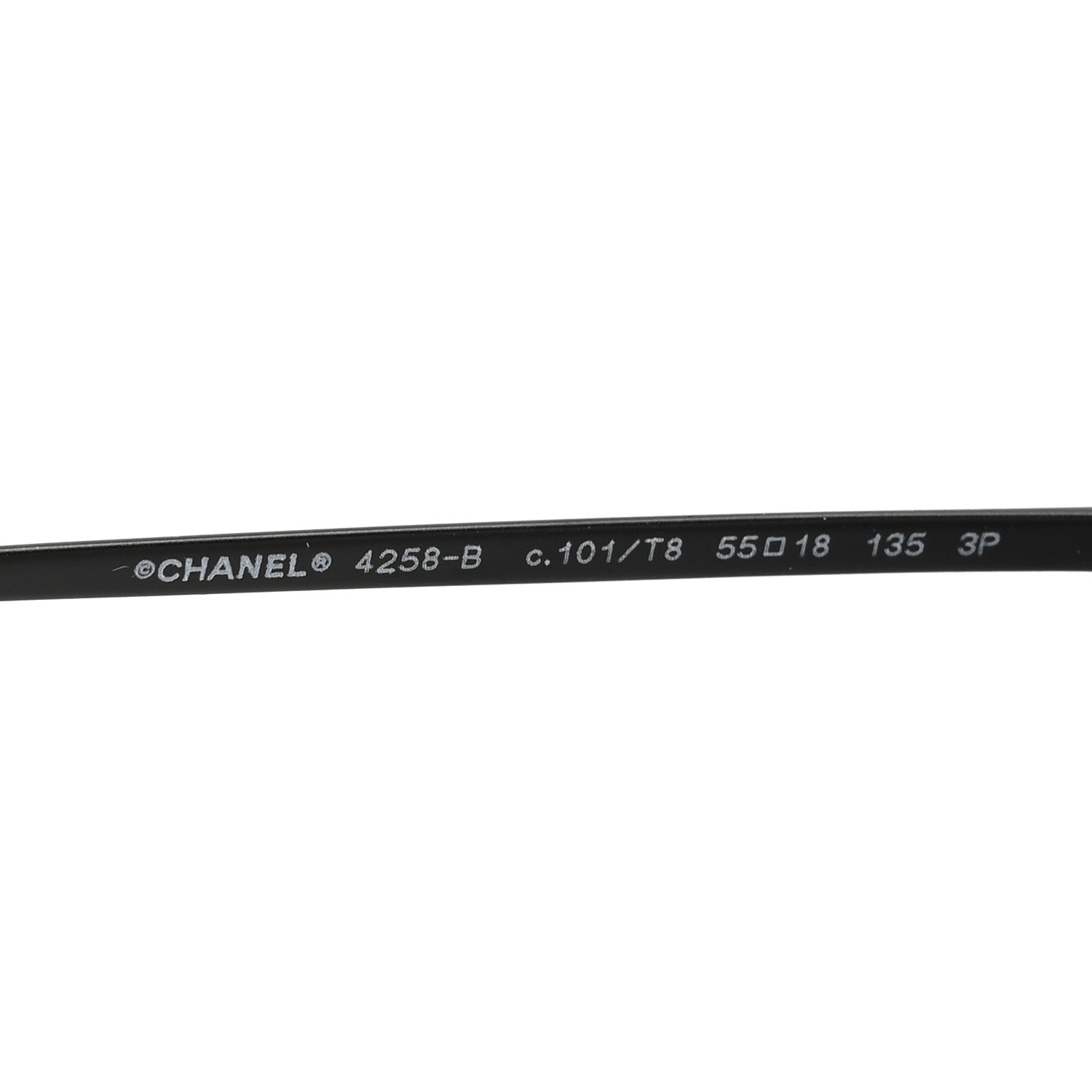 Chanel Metal Crystal Polarized Sunglasses 4258-B Black 5 of 8