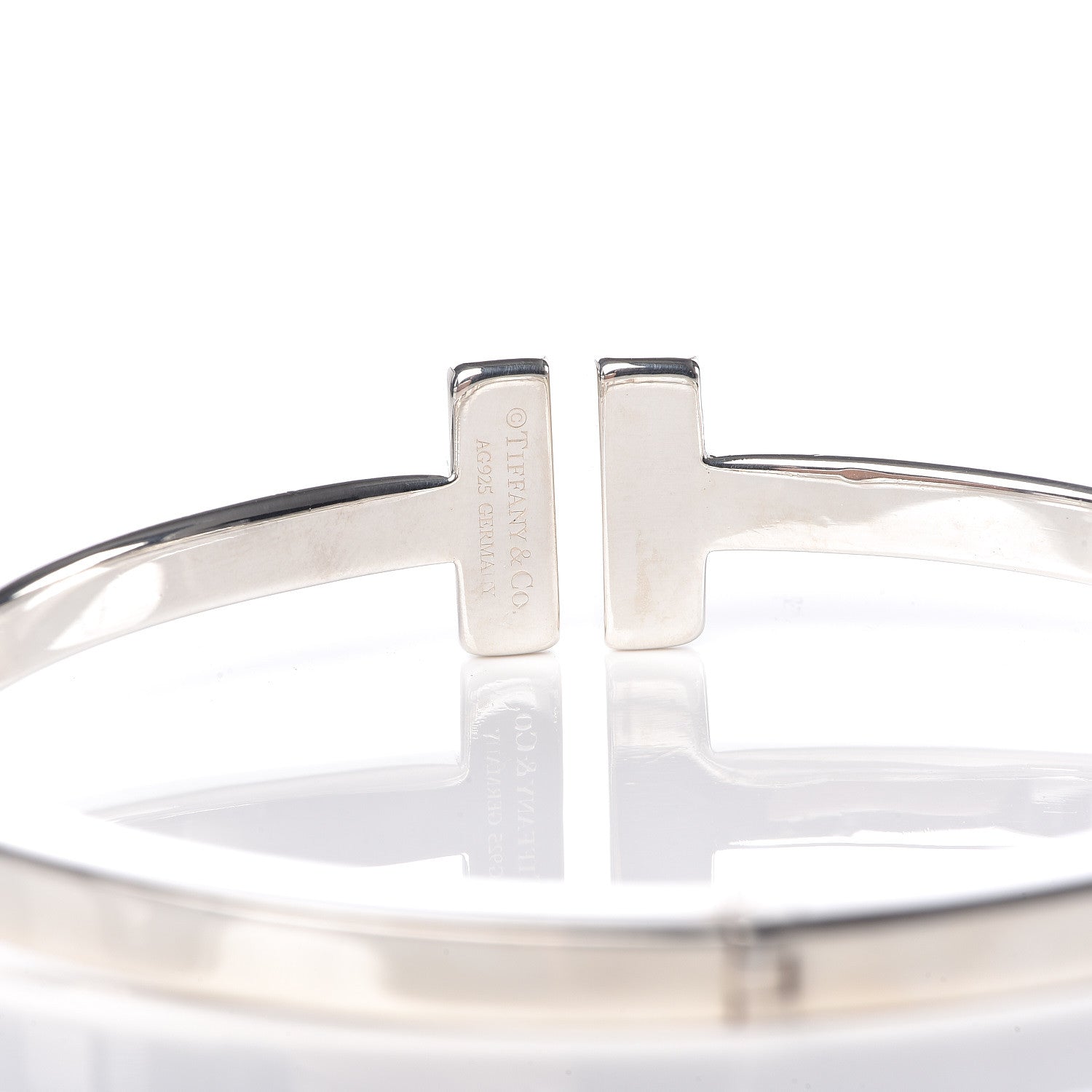 Tiffany Sterling Silver T Square Bracelet 4 of 4