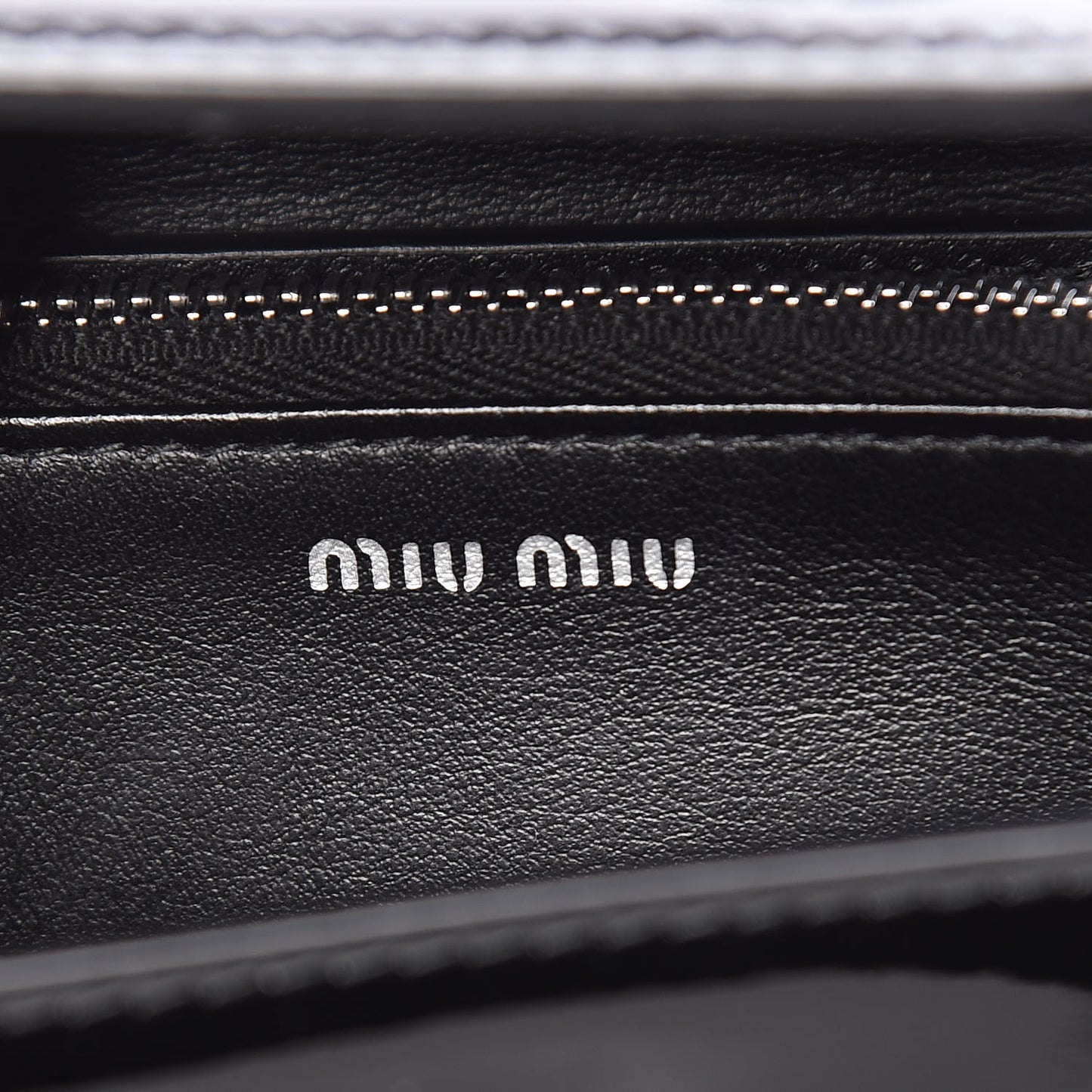 Vernice Crystal Logo Mini Crossbody Black