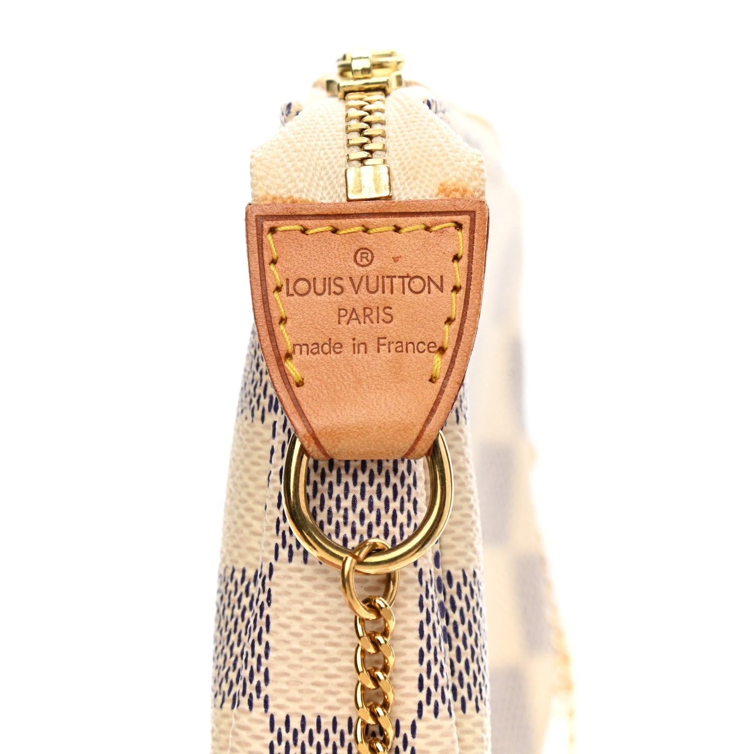 Louis Vuitton Damier Azur Mini Pochette Accessories 6 of 10