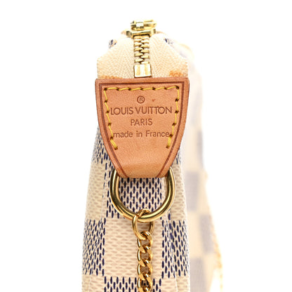 Louis Vuitton Damier Azur Mini Pochette Accessories 6 of 10