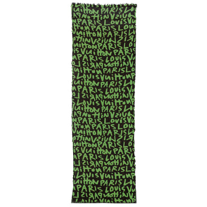 Louis Vuitton Cotton Graffiti Green 3 of 4