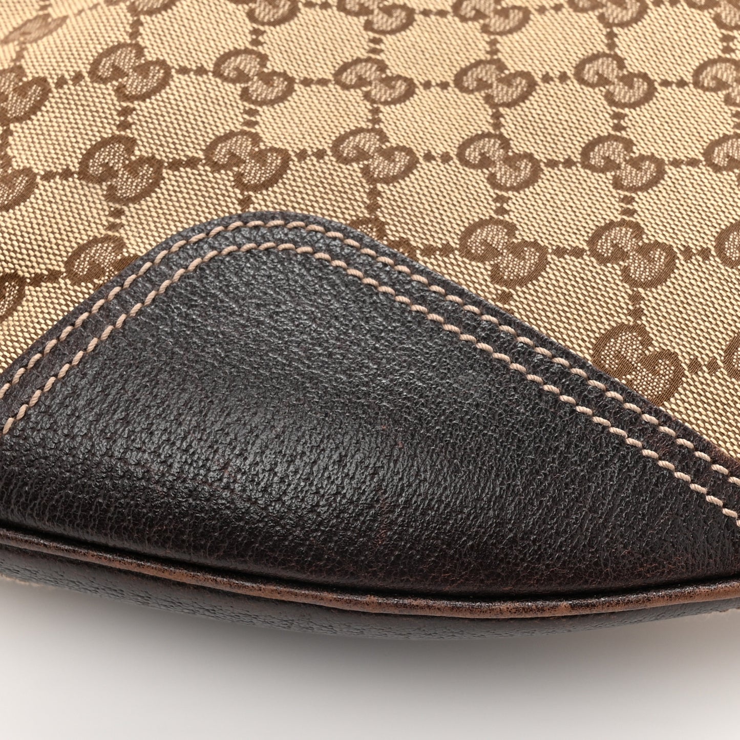 Monogram Large Princy Hobo Dark Brown