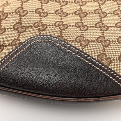 Gucci Monogram Large Princy Hobo Dark Brown 12 of 15