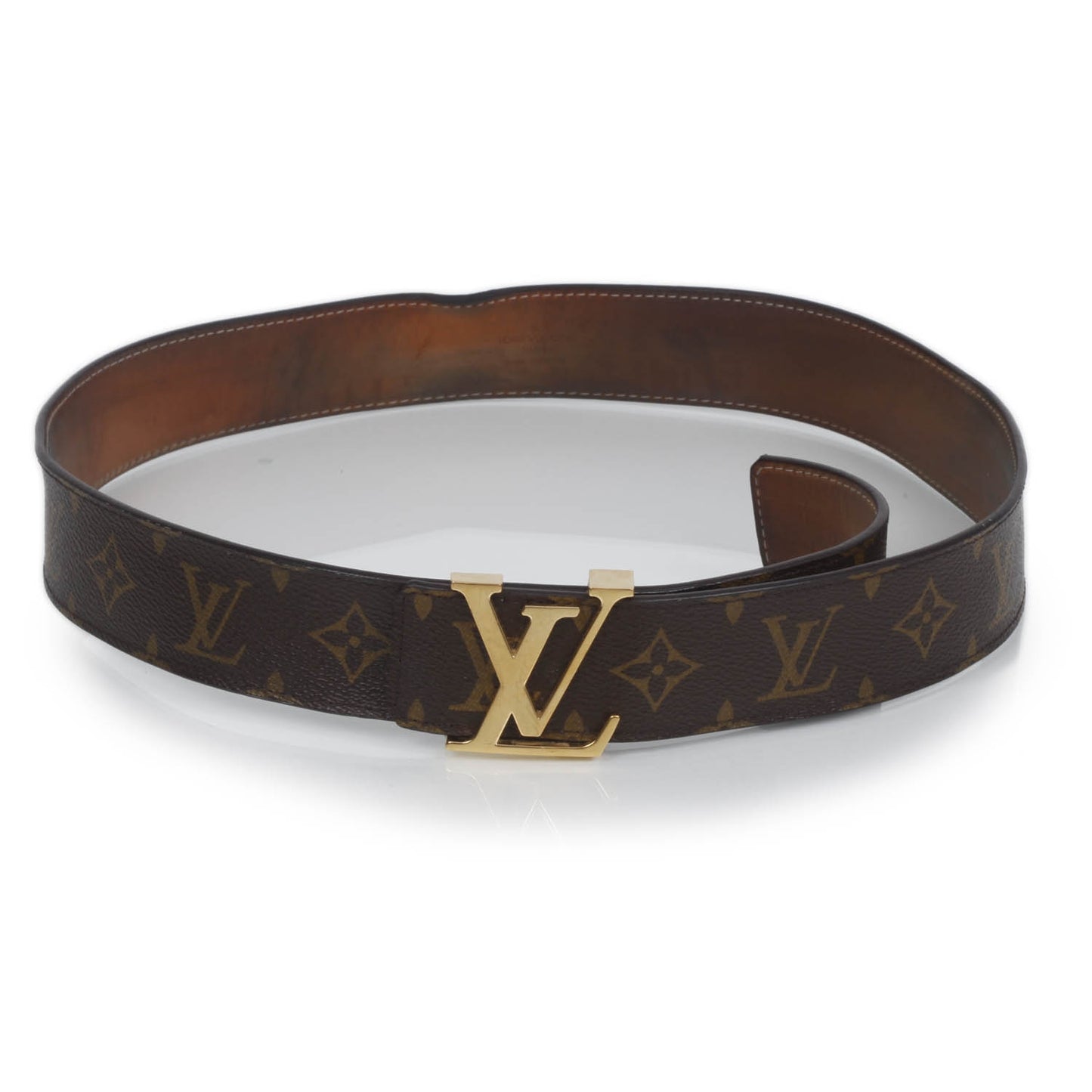 Monogram LV Initiales Belt 85 34
