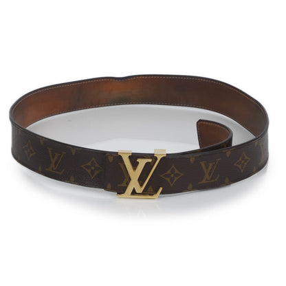 Louis Vuitton Monogram LV Initiales Belt 85 34 1 of 7