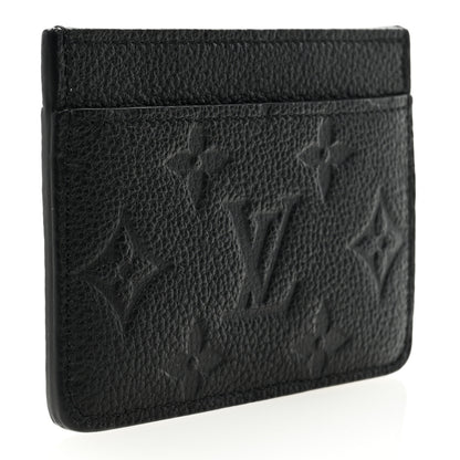 Louis Vuitton Empreinte Card Holder Black 3 of 6