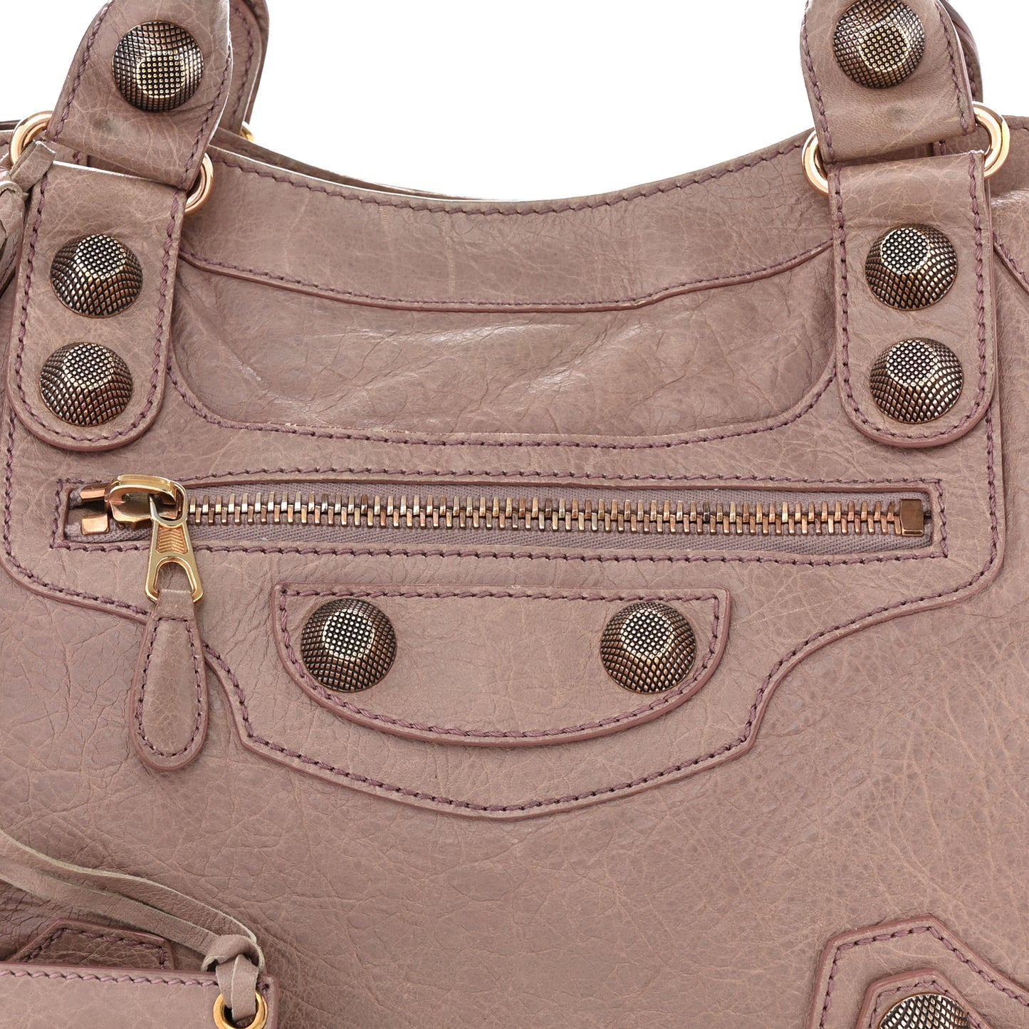 Agneau Giant 21 Rose Gold Hardware Velo Parme