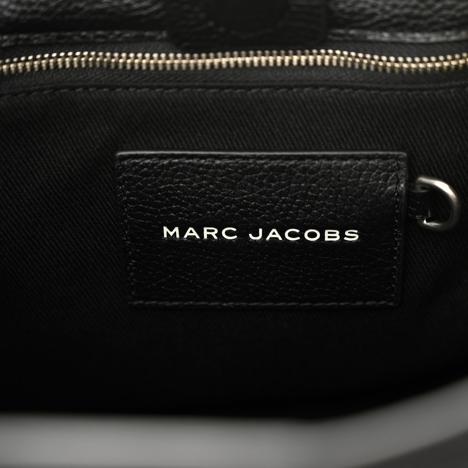 Marc Jacobs Grained Calfskin  Glam Studs The Sack Bag Black 6 of 10