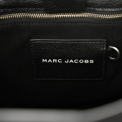 Marc Jacobs Grained Calfskin  Glam Studs The Sack Bag Black 6 of 10