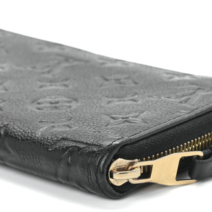 Louis Vuitton Empreinte Zippy Wallet Black 11 of 11