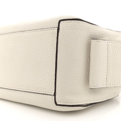Delvaux Taurillon Soft Mini Cool Box Satchel Ivory 10 of 14