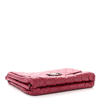 Chanel Glazed Calfskin Quilted Soft Boy Flap Red 4 of 13