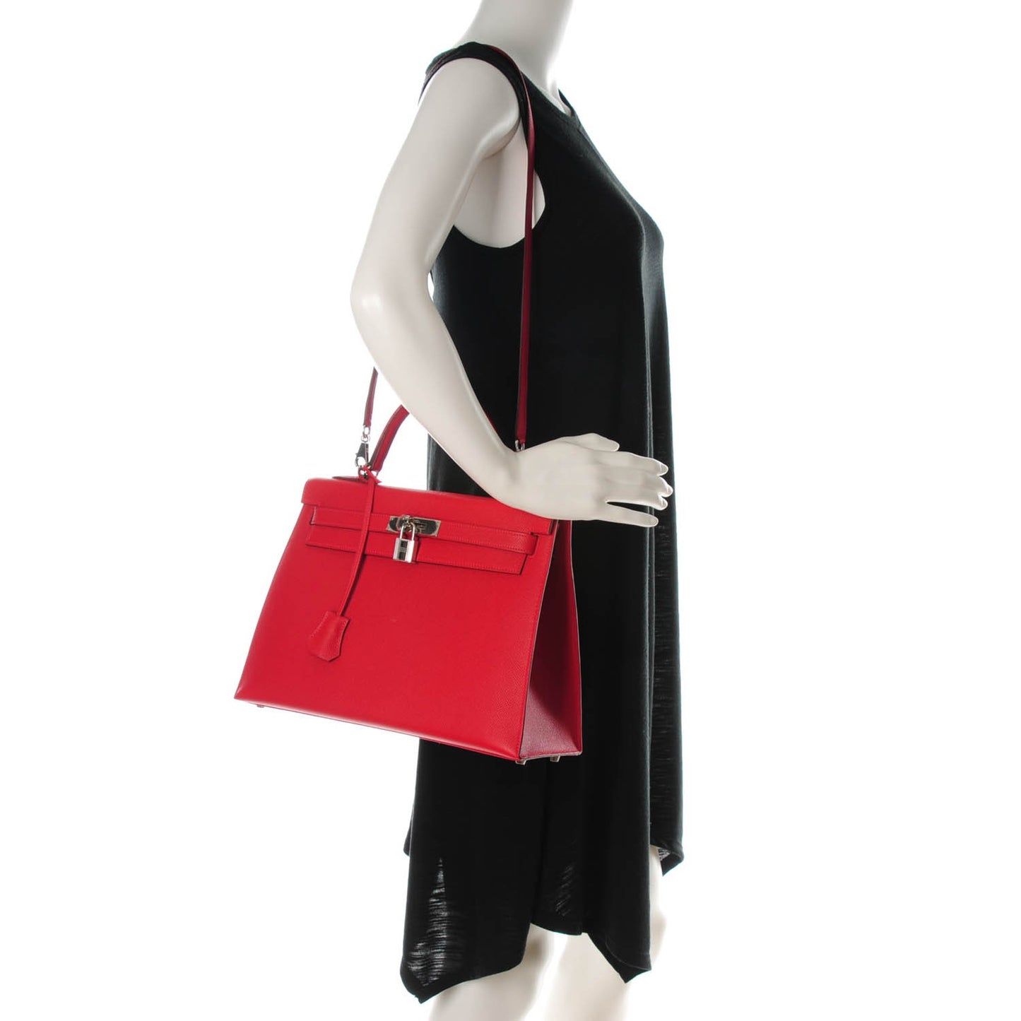 Epsom Kelly Sellier 32 Rouge Casaque