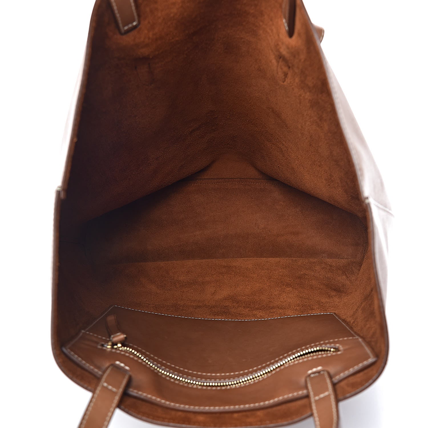 Celine Supple Calfskin Tie Knot Twisted Tote Tan 5 of 13