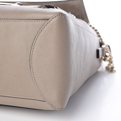 Chloe Calfskin Medium Faye Day Shoulder Bag Motty Grey 9 of 9