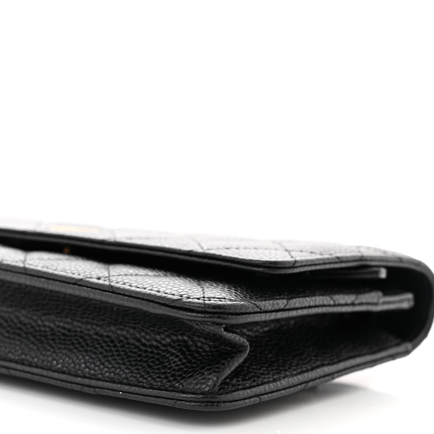 Chanel Caviar Quilted Wallet on Chain WOC Black 11 of 12
