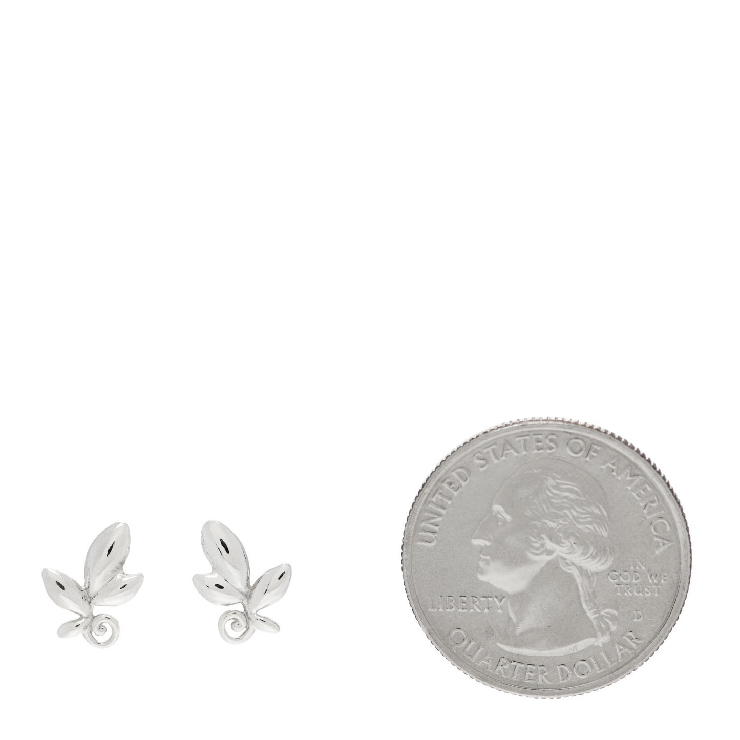 Sterling Silver Paloma Picasso Olive Leaf Earrings