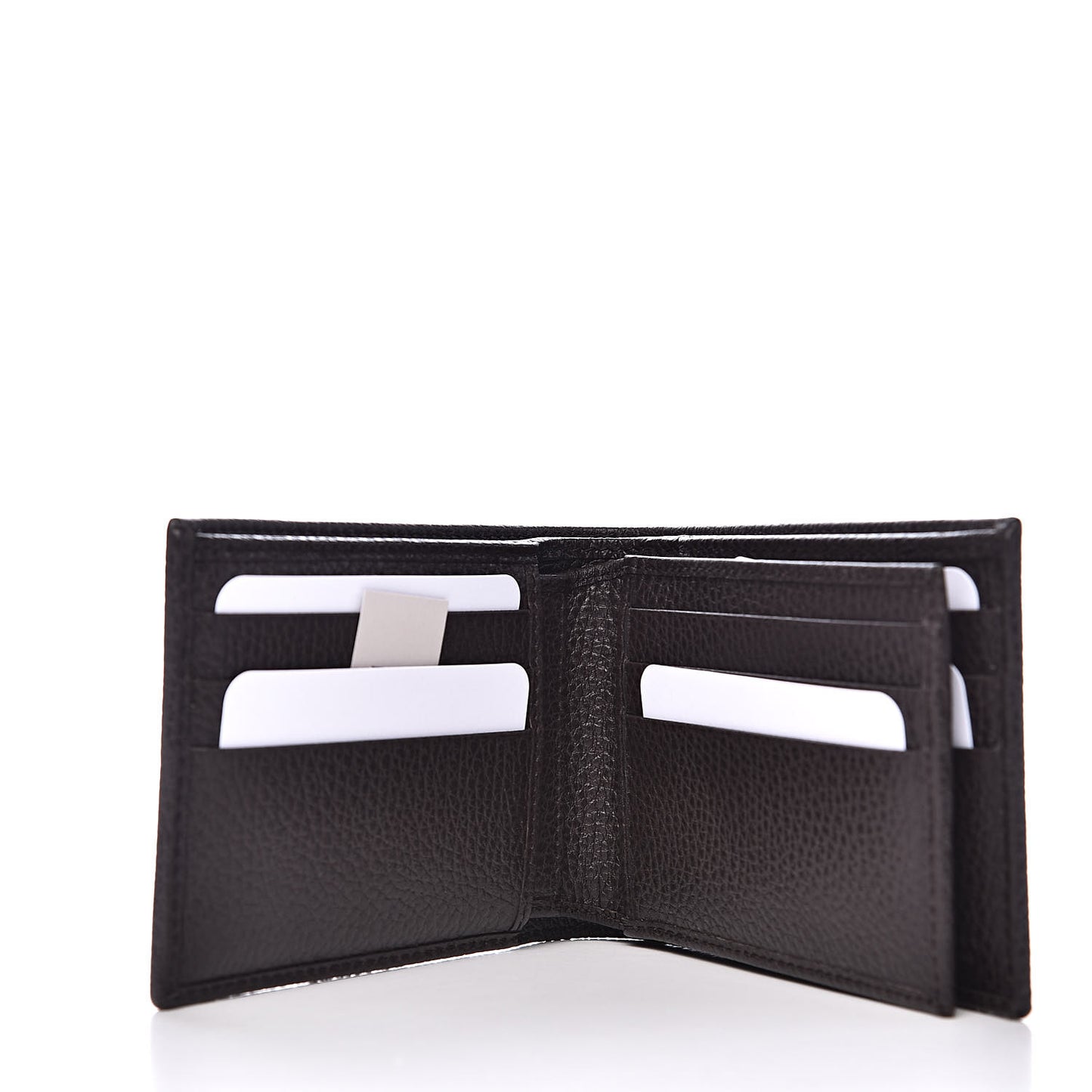 Monogram Bi-Fold Wallet Dark Brown