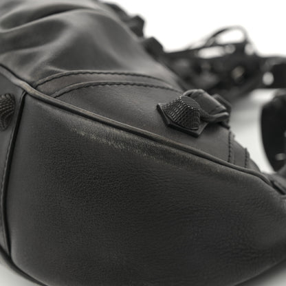 Balenciaga Used Calfskin Small Le Cagole Shoulder Bag Black 13 of 13