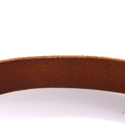 Gucci Cuoio Toscano Nickel Double Double G 30mm Belt 80 32 Cuir 6 of 9